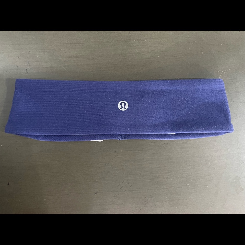 NWT Lululemon Navy Blue Headband